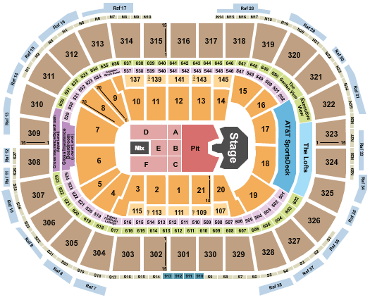 TD Garden GHOST Seating Chart